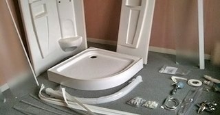 Установка душевой кабины Новотроицк, цена от 3030 руб.
